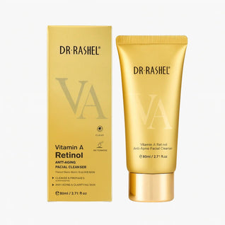Dr. Rashel Gel de Curățare Facială cu Retinol & Vitamina A – Anti-Îmbătrânire 80ml