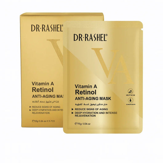 Dr. Rashel Mască cu Retinol Vitamin A 25g – Anti - Aging & Hidratare Intensă - Masca | VrajaDulce