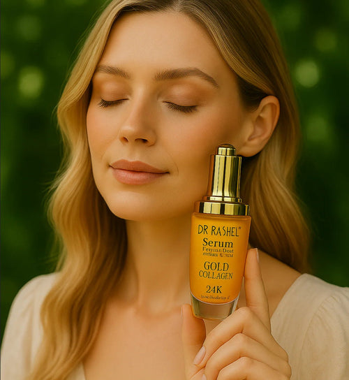 Dr. Rashel Ser 24K Gold & Collagen 40ml – Fermitate, Hidratare & Luminozitate