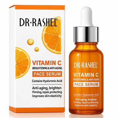 Dr. Rashel Ser Facial cu Vitamina C 50ml – Luminozitate & Uniformizare Ten - | VrajaDulce