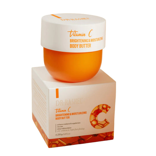 Dr. Rashel Unt de Corp cu Vitamina C 250g – Hidratare Intensă & Luminozitate