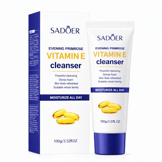 GEL DE CURĂȚARE FACIALĂ CU VITAMINA E SADOER SD80924 100g - produse demachiante si curatare | VrajaDulce