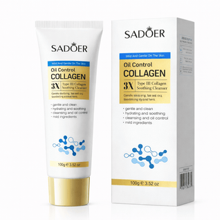 Gel de curățare facială SADOER Collagen Oil Control 3X 100g SD50502