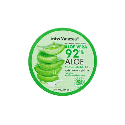 Gel hidratant cu Aloe Vera 92% Miss Vanessa – 300 g - | VrajaDulce