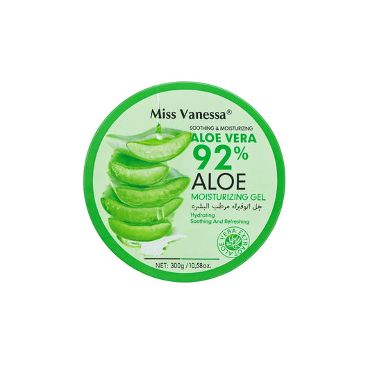 Gel hidratant cu Aloe Vera 92% Miss Vanessa – 300 g - | VrajaDulce