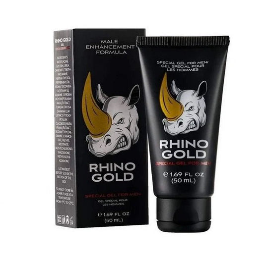 Gel RHINO GOLD Original 50ml – Gel pentru fermitate și tonifiere masculină - | VrajaDulce