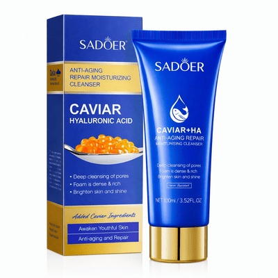 Gelul de curățare facială SADOER Caviar cu Acid Hialuronic 100ML SD16690 - produse demachiante si curatare | VrajaDulce