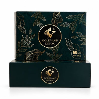 Ceai GoldVamp Detox – 60 plicuri, 240 g