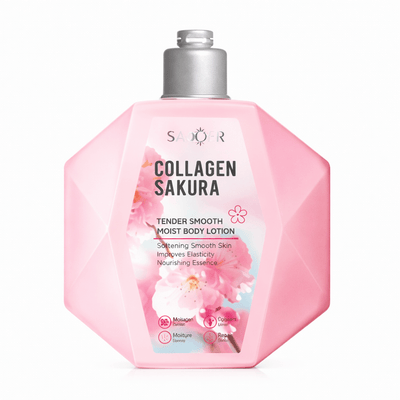 L0ȚIUNE DE C0RP CU CIREȘE JAP0NEZE SADOER SD03065 300ml - lotiune de corp | VrajaDulce
