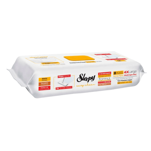 Lavete Umede Pardoseli SLEEPY EASY CLEAN Herbal Soap – 50 Buc - Servetele Umede | VrajaDulce