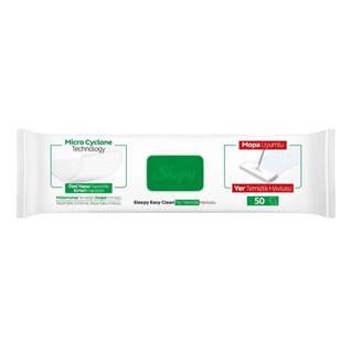 Lavete Umede Pardoseli SLEEPY EASY CLEAN White Soap – 50 Buc