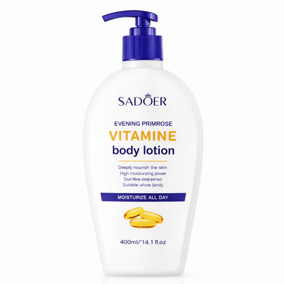 LOȚIUNE DE CORP CU VITAMINA E SADOER SD94099 400ml - lotiune de corp | VrajaDulce