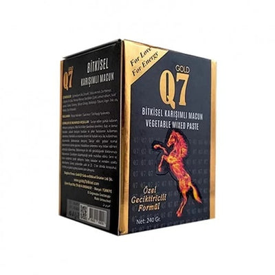 Magiun Q7 Premium – Mix Natural cu Plante și Miere, 240g - Miere Naturală | VrajaDulce
