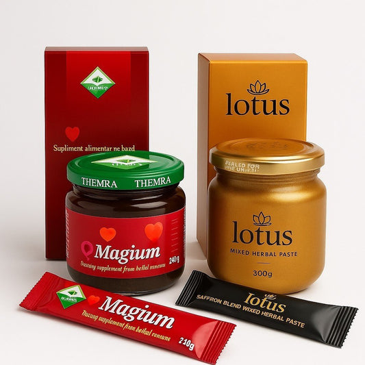 Magiun Themra & Lotus Premium Honey + 2 Pliculețe Cadou - | VrajaDulce