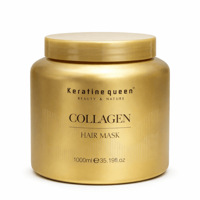 Masca de păr Keratin Queen Collagen 1000ml - Masca de par | VrajaDulce