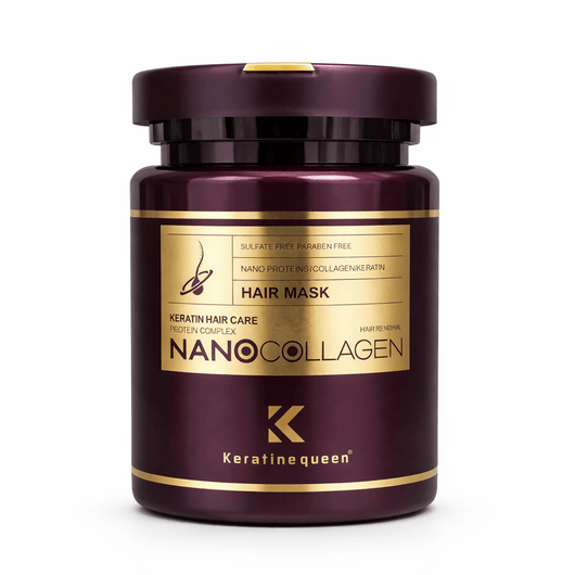 Masca de păr Keratin Queen Nano Collagen 800ml - Masca de par | VrajaDulce