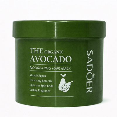 Masca de păr SADOER Organic Avocado Nourishing Hair Mask 500g SD11169 - Masca de par | VrajaDulce