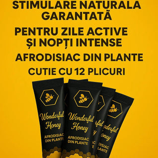 Miere Afro Wonderful Honey – 1 Cutie x 12 Plicuri