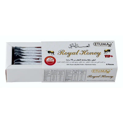 Miere Royal Honey Originală – 6 Plicuri Afrodisiace - Miere Naturală | VrajaDulce