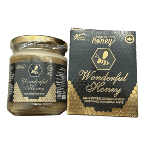 Set de Magiun si Miere Wonderful Honey , 240 g+ 12 plic
