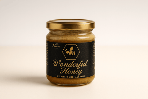 Set de Magiun si Miere Wonderful Honey , 240 g+ 12 plic