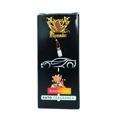 Odorizant Auto Mozaic Bubble Gum – Parfum pentru Oglindă (sticluță cu șnur) - Odorizant Auto | VrajaDulce