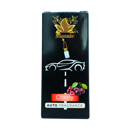 Odorizant Auto Mozaic Cherry – Parfum Intens de Cireșe (sticluță cu șnur) - Odorizant Auto | VrajaDulce
