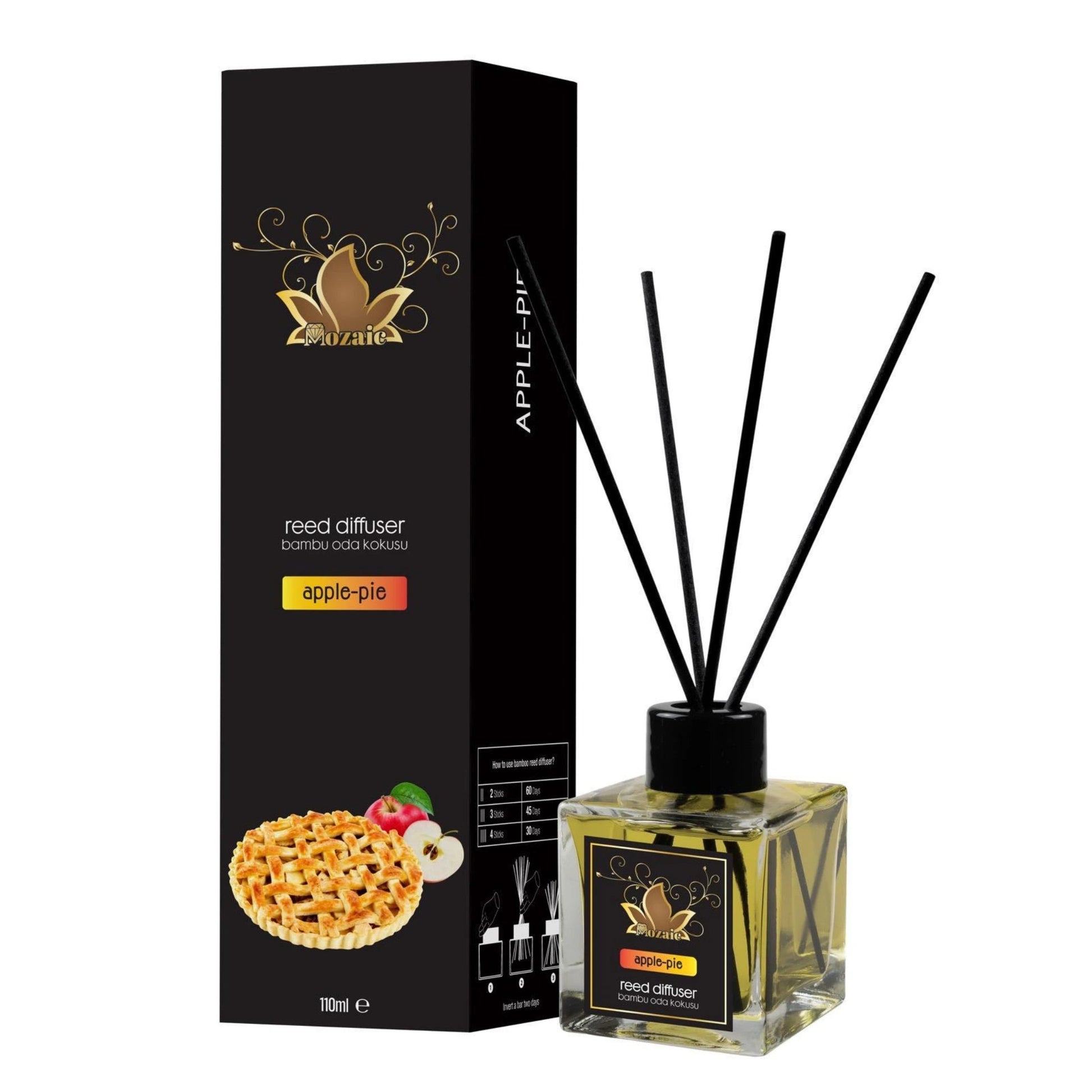 Odorizant cameră Mozaic cu aromă Plăcintă cu Mere 120ml - Odorizant | VrajaDulce