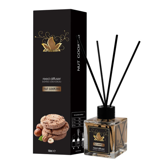 Odorizant cameră Mozaic cu arome dulci cu Biscuiți și Alune – 120 ml - Odorizant | VrajaDulce