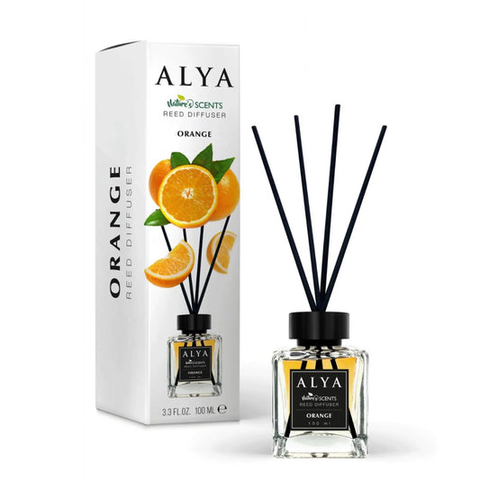 Odorizant de cameră cu bețișoare ALYA – Portocale 120 ml - Odorizant | VrajaDulce