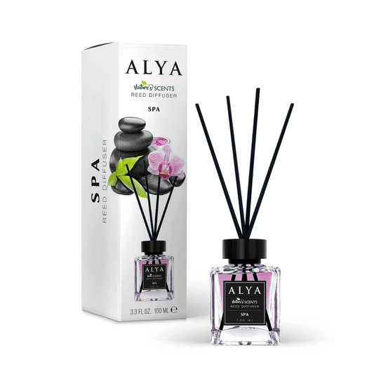 Odorizant de cameră cu bețișoare ALYA – Spa 120 ml - Odorizant | VrajaDulce