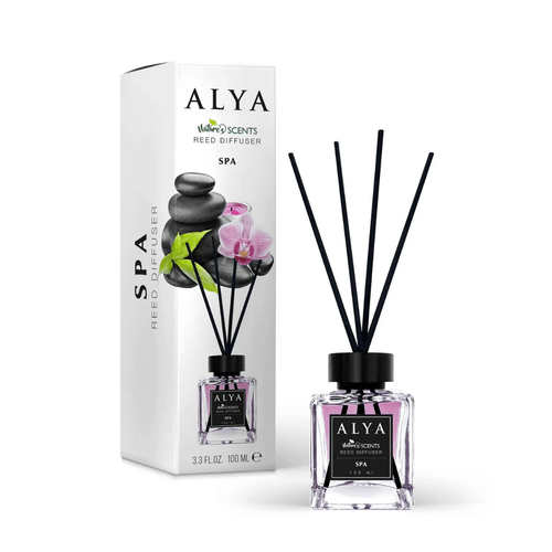 Odorizant de cameră cu bețișoare ALYA – Spa 120 ml