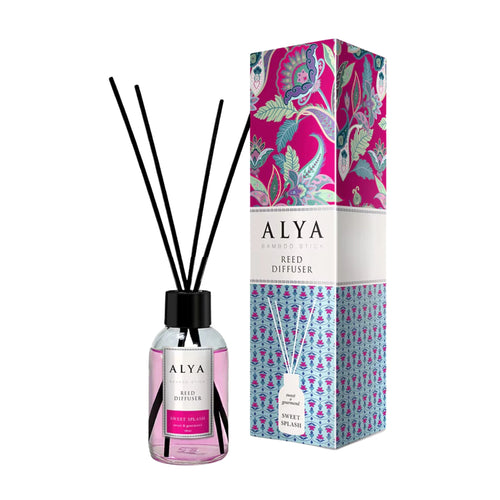 Odorizant de cameră cu bețișoare ALYA – Sweet Splash 120 ml - Odorizant | VrajaDulce