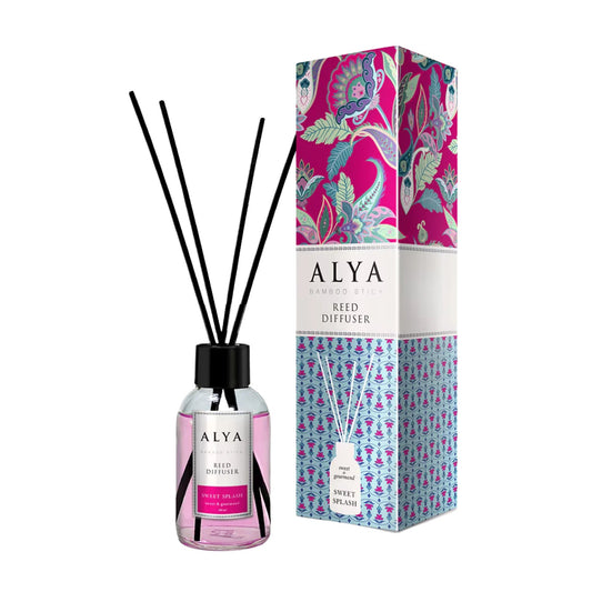 Odorizant de cameră cu bețișoare ALYA – Sweet Splash 120 ml - Odorizant | VrajaDulce