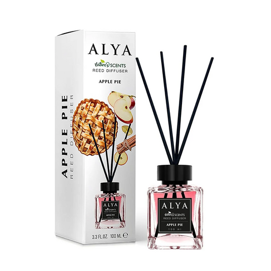 Odorizant de cameră cu bețișoare ALYA – Plăcintă cu mere 120 ml