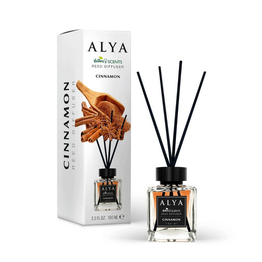Odorizant de cameră cu bețișoare ALYA – Scorțișoară 120 ml