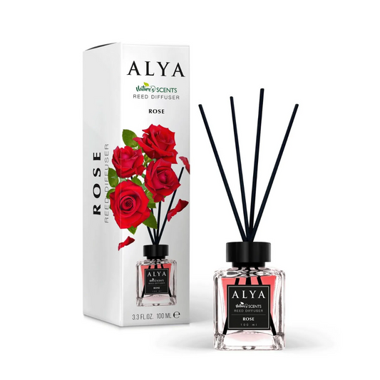 Odorizant de cameră cu bețișoare ALYA – Trandafiri 120 ml