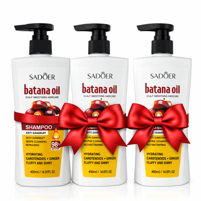 Pachet Avantaj SADOER Batana – 2× Șampon + Balsam - | VrajaDulce