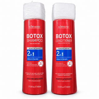 Pachet KORMESIC Botox & Keratin, șampon 800 ml + balsam 800 ml