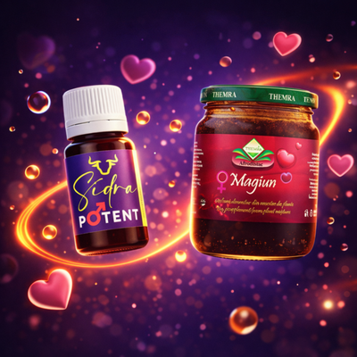 Pachet Noaptea Lungă – Sidra Potent + Miere Themra - | VrajaDulce