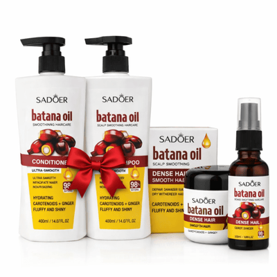 Pachet Premium SADOER Batana Oil – Rutina Completă Îngrijire Păr - Pachet promo îngrijire păr | VrajaDulce