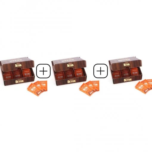 Pachet Promo: 3 x Ceai de Slăbit Detox FORX5 – Aromă de Lămâie - | VrajaDulce