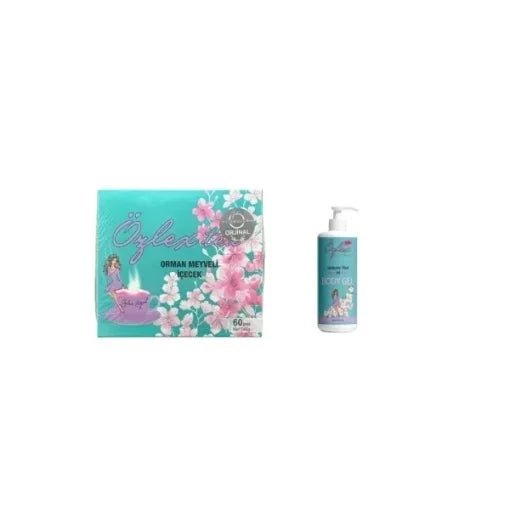 Pachet promo : Ceai de slabit Ozlex tea detox + Gel Anticelulitic ozlex 200ml - Ceai Natural | VrajaDulce