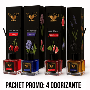 Mosaic promóciós csomag – 4 vegyes illatú szobai légfrissítő (véletlenszerű)