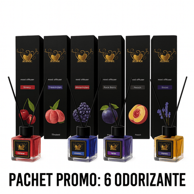 Pachet Promo Mozaic – 6 Odorizante de Cameră Arome Mixte (Random) - Odorizant | VrajaDulce