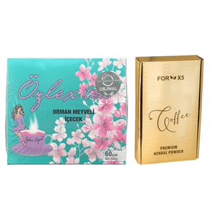 Pachet Promo Ozlex Tea + Cafea Detox For X5