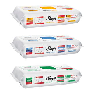 PACHET PROMO PREMIUM – 3× Lavete Umede Pardoseli Sleepy Easy Clean Bleach Additive + Mop MACROMAX