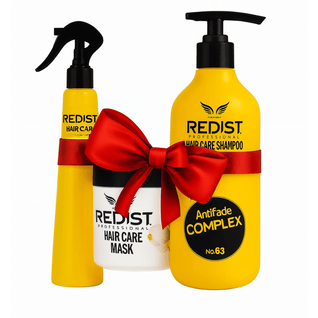 Pachet Promo Redist – Șampon AntiFade 1000ml + Mască Usturoi 475ml + Balsam Miracle Oils 400ml