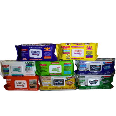 Pachet Promo Șervețele Umede Pafilya – Kit Complet Curățenie Casă (8 Tipuri) - | VrajaDulce