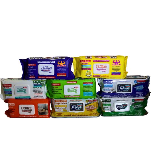 Pachet Promo Șervețele Umede Pafilya – Kit Complet Curățenie Casă (8 Tipuri) - | VrajaDulce